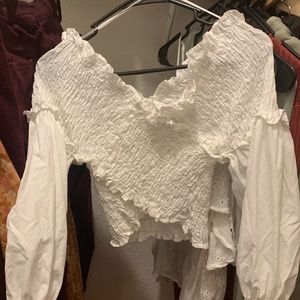 Zara Off Shoulder Top